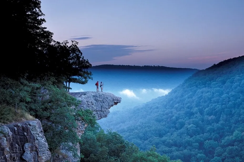 The Ozarks in Arkansas is a hidden gem for adventure travel in the USA. With over 300 miles of trails, the region offers some of the best hiking opportunities in the country, the region is ideal for hikers of all skill levels.